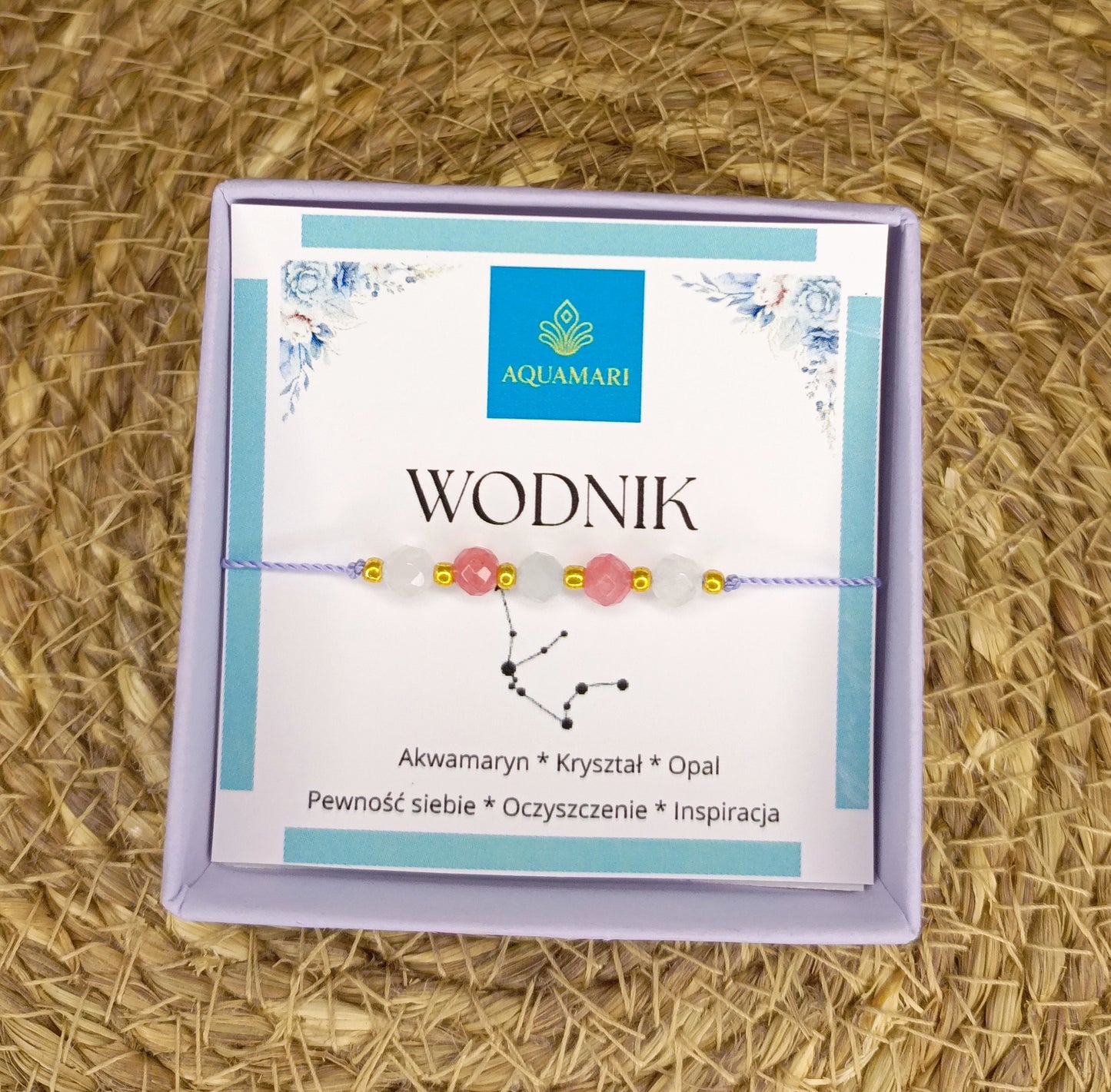 Bransoletka Zodiakalna WODNIK