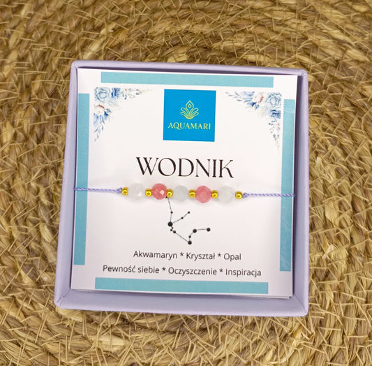 Bransoletka Zodiakalna WODNIK