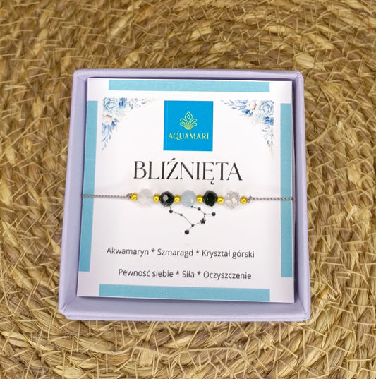 Bransoletka Zodiakalna BLIŹNIĘTA