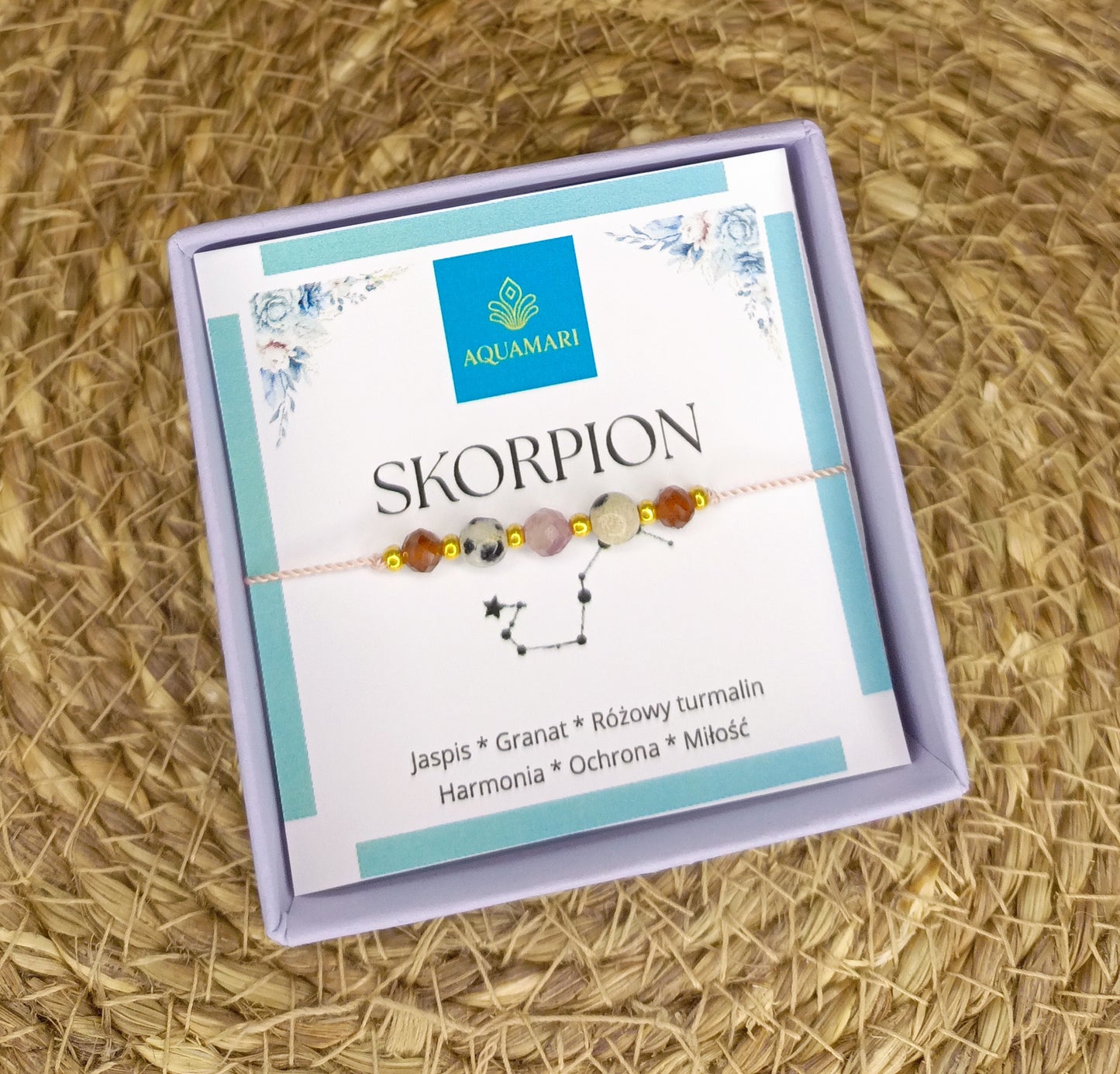 Bransoletka Zodiakalna SKORPION