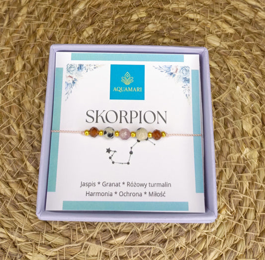 Bransoletka Zodiakalna SKORPION