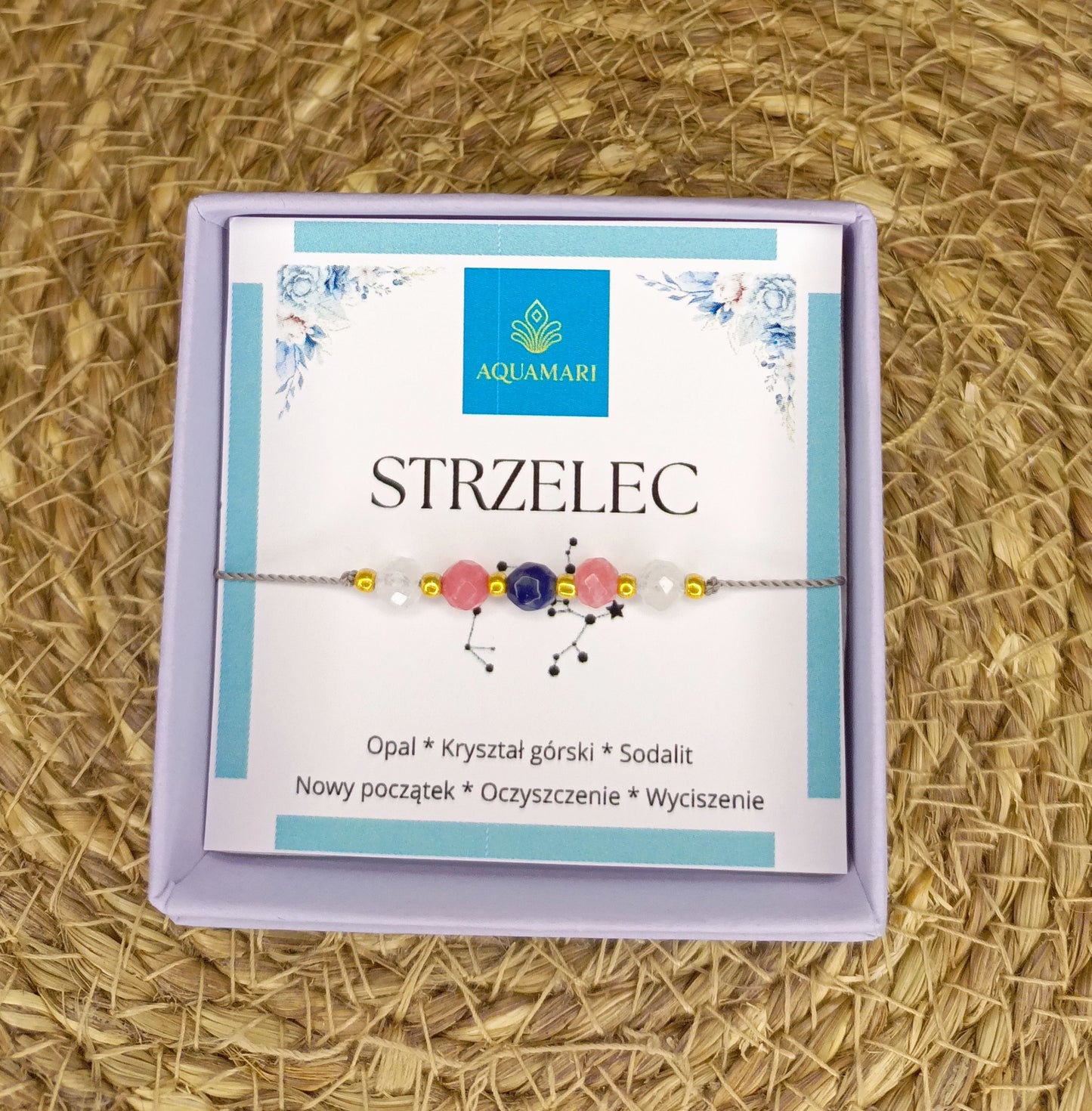 Bransoletka Zodiakalna STRZELEC