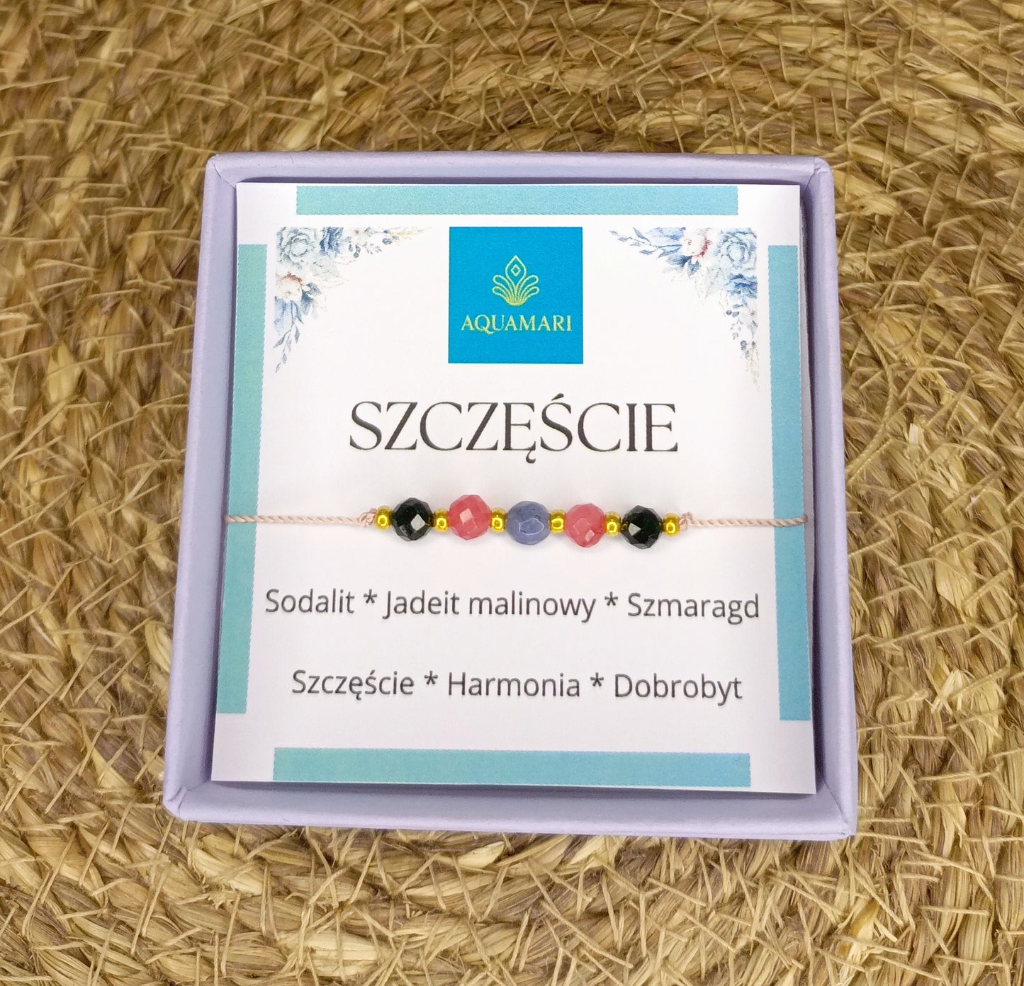 Bransoletka Talizman SZCZĘŚCIE