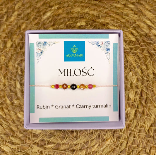 Bransoletka Talizman MIŁÓŚĆ